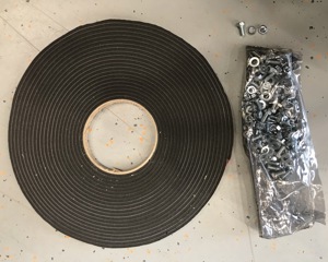 Mounting accessories f/(4x) mounting frame FF 610x610x91